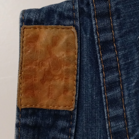 👖VTG True Religion👖 - Johnny Dark Wash Bootcut Flared Jeans - Picture 7 of 14